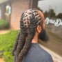 Long loc retwist / Style