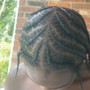 Hair washed, 30 minute hair mask treatment, any style natural hair,$100 more for any braided styles with extensions