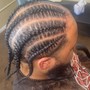 4-6 feed in braids