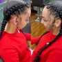 4 feed in braids