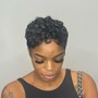 Natural Hair Pixie Cut ( Natural Hair Only)