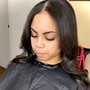 The Ultimate Silk Press | Deep Cleansing Shampoo, Moisturizing Shampoo, Customized Olaplex Treatment, Hydration Steam, Blow Dry,  Hair Cut, and Style