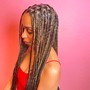 Medium Size Box Braids