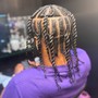 large box braids/ twist for men