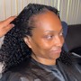 Closure wig install