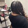 Flat Twists updo