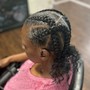 Kid's Large Braided Ponytail