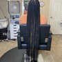 Knotless Braids S waist length