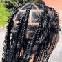 6 butterfly braids