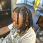 Loc retwist w/ 2 strand twist