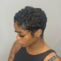 Relaxer/Cut (Short Hair Only)