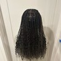 Medium Knotless Braids