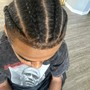 Ponytail Cornrows