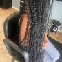 Small Knotless Braids