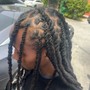 Loc Retwist with style