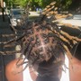 Loc Retwist with style