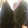 Medium knotless Box Braids