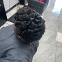 Large Island Twist with human hair