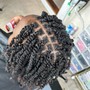 TWO STRAND TWIST WITH EXTENSION