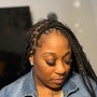 Medium Box braids