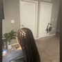 Large boho knotless braids