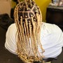 Large Knotless Braids