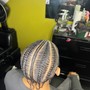 Large Knotless Braids