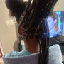 Medium Knotless Braids