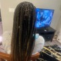 Medium Knotless Braids