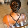 Braids into Ponytail