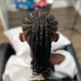 Small Knotless Braids