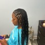 Kids Goddess Braids/hair included