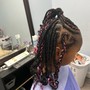 Kids Goddess Braids/hair included