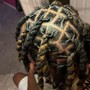 Medium Knotless Braids