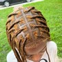 Small knotless Braids