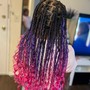 Kids Large Knotless braids - Mid back LENGH