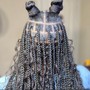 Medium BOHO Knotless - HUMAN HAIR INCLUDED