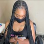 Small Knotless Braids - HAIR INCLUDED