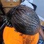 Cornrows/Kinky Twist Combo