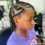 Kid's Braids up do