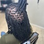 Starter locs (2 strand twist) small