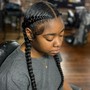 2 Feed In Braids