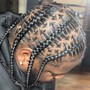 2 Feed In Braids