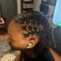 4- 6 Natural Cornrows