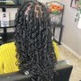 Goddess Look W/Synthetic Curls included