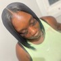 Quick Weave Hair Included Blunt Cut