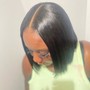 Quick Weave Hair Included Blunt Cut