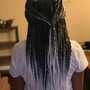 8 POP SMOKE/4 FEED-IN BRAIDS Female