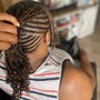 Men cornrows natural hair