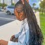 Kids lemonade braids